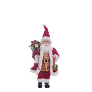 Gibson Gifts Classic Santa Claus Small Xmas Home/Living Room Decor 45x23cm