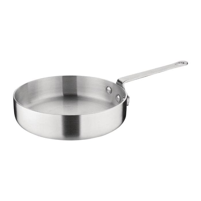 Vogue Aluminium Sauté Pan Commercial Kitchen Cookware T374 200mm