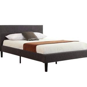 Soni Linen Bed Frame - Double