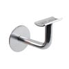 Carinya Chrome Curved Top Angle Handrail Bracket
