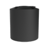 Melro Tanks 12500L Black Round Poly Water Tank
