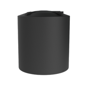 Melro Tanks 12500L Black Round Poly Water Tank
