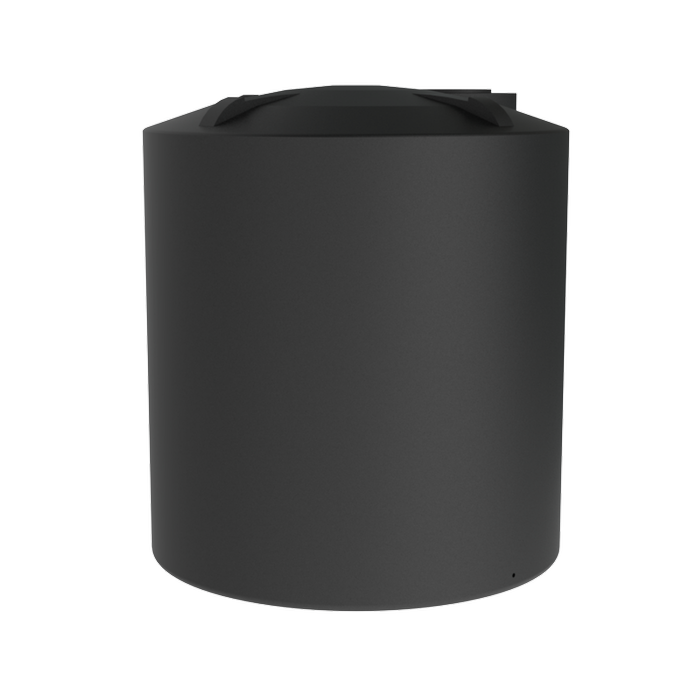 Melro Tanks 12500L Black Round Poly Water Tank