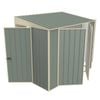 Build-a-Shed 1.5 x 2.3 x 2.0m Tunnel Shed Tunnel Hinged Door Double Hinged Side Door - Green