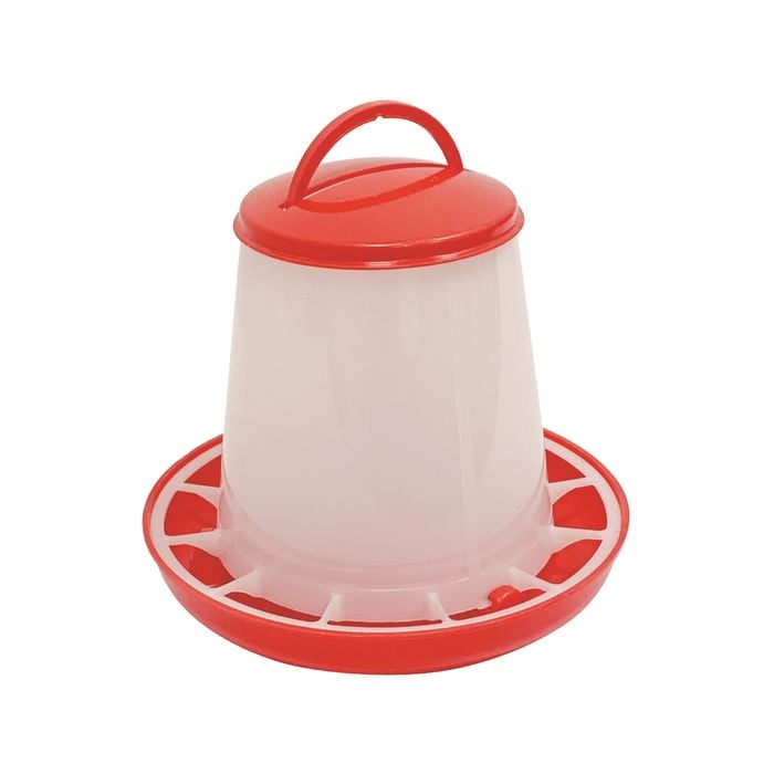 All Set Plastic Chicken Feeder