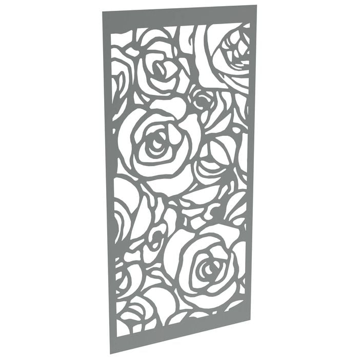 ProtectorAl 300-1200 x 1201-2400mm Monument Roses Unframed Solid Aluminium Decorative Panel 