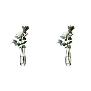 2PK LSA International Flower Single Stem Vase Decorative Vessel 17cm