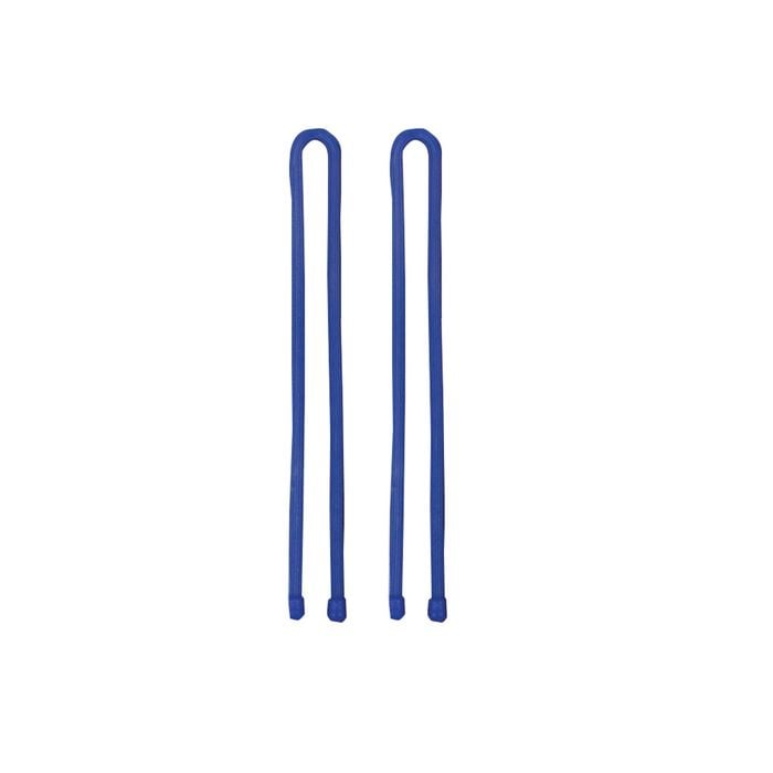 4pc Nite Ize Gear Tie 12in Reusable Rubber Twist Wire Cord Cable Organiser Blue