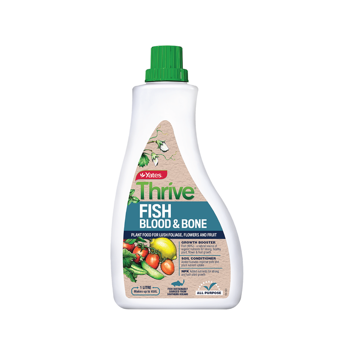 Yates 1L Thrive Fish Blood And Bone Plant Food Concentrate