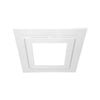 Manrose White Aria 250 LED Square Fascia 