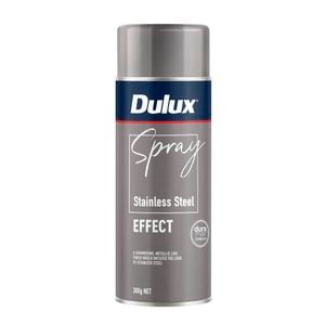 Dulux 300g Stainless Steel Effect Spray Paint