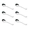 6x Maxwell & Williams Cosmopolitan Stainless Steel Soup Spoon Coffee/ice Cream