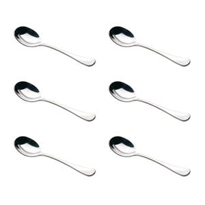 6x Maxwell & Williams Cosmopolitan Stainless Steel Soup Spoon Coffee/ice Cream
