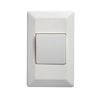 HPM COMO 1 Gang Vertical Wall Switch