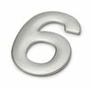 Sandleford 50mm Mode Stainless Steel Self Adhesive House Number 6