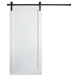 Corinthian 2450 x 1000 x 35mm Internal Barn Door Primed MDF PBD1