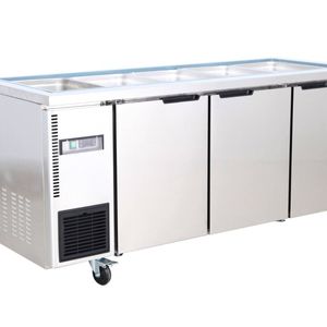 Thermaster 15x1/3 GN pan Ventilated Refrigerated Saladette - TL1800TN-15P