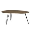 Modern Furniture CORWIN Large Coffee Table 109cm - Walnut