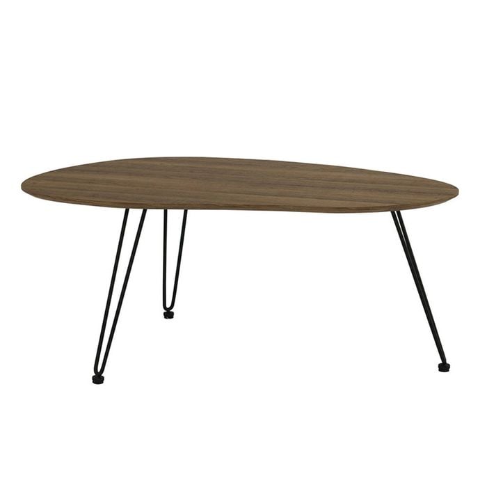 Modern Furniture CORWIN Large Coffee Table 109cm - Walnut
