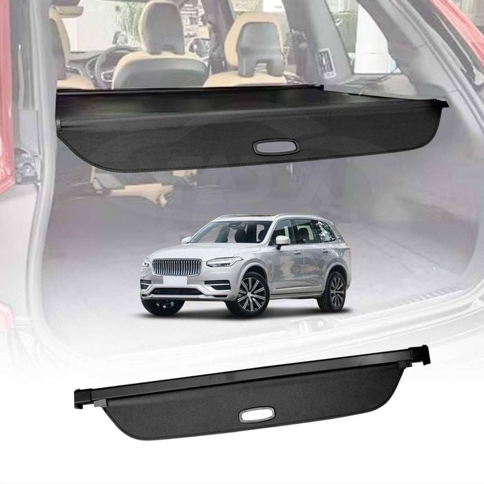 Retractable Cargo Cover for Volvo XC90 2015-Onwards Rear Rack Partition Luggage Security Shade