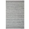 Handwoven Wool & Jute Rug-Jasmine 6332-Silver/Ivory-160x230cm