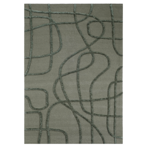 Gripwell 160 x 230cm Green Polyester Tufted Rug