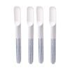 2x 2pc Prepara Taco Spoon Coastal Stripe Kitchenware Melamine - White/Blue