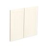 Kaboodle 600mm Antique White Country Rangehood Cabinet Doors - 2 Pack