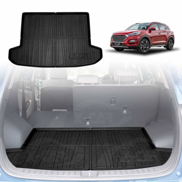 3D Moulded Waterproof Cargo Mat Boot Liner Luggage Tray Fit for Hyundai Tucson SUV 2015-2021