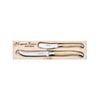 Laguiole Jean Neron 2pc Cheese Knife & Spreader Set - Light Horn