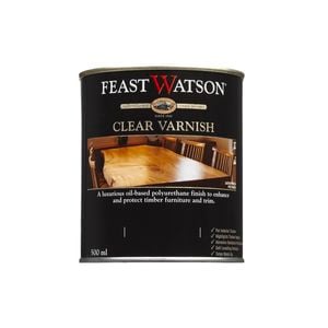 Feast Watson 500ml Matt Clear Varnish