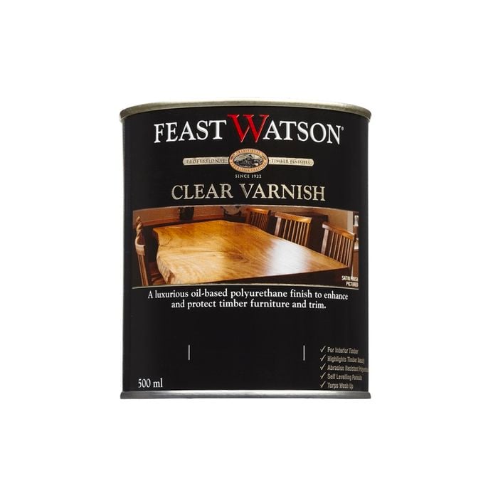 Feast Watson 500ml Matt Clear Varnish