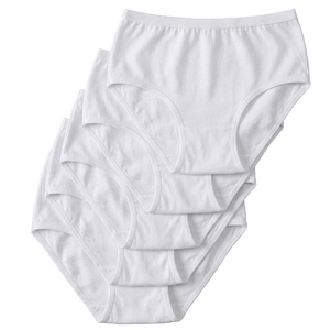 5pcs Wos Disposable Underwear Undies In L/xl 100% Cotton