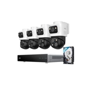 Eufy S4 Max NVR POE 24/7 Security System - 4 x PTZ Cameras