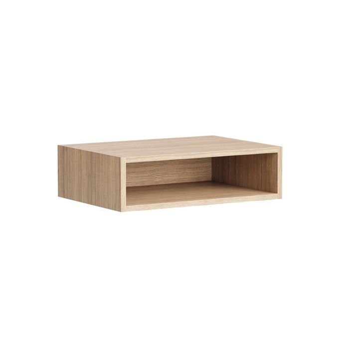 Kaboodle 700-799mm Almond Oak Customisable Deep Infill Open Shelf