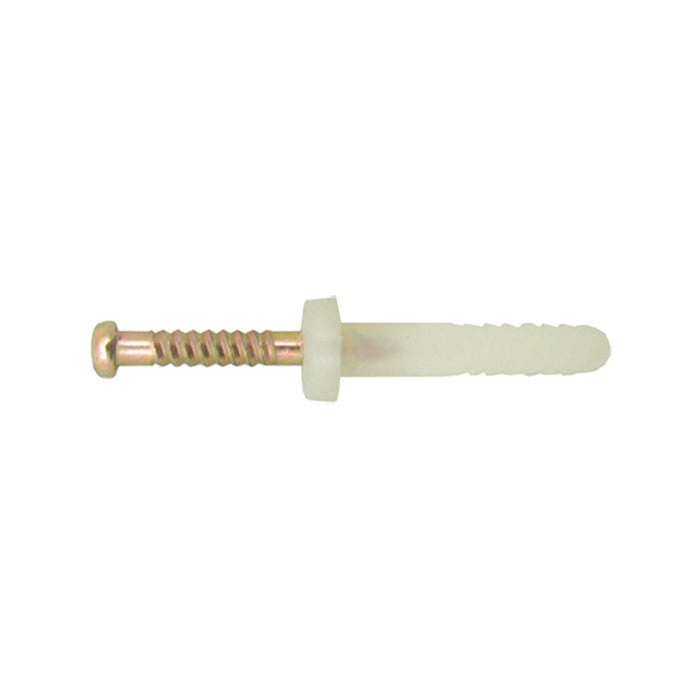 Macsim 5 x 25mm Round Nylon Nail In Plugs - 25 Pack