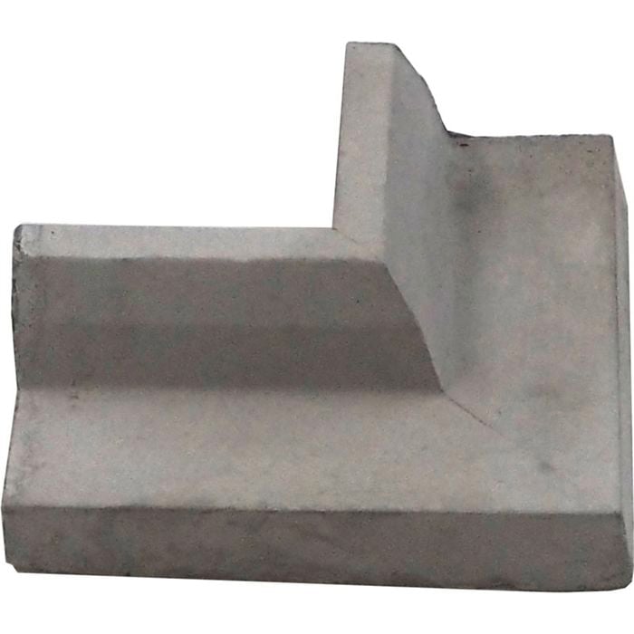Anston Concrete Lipped Edging External Corner