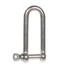 Taskmaster 10mm 316 Stainless Steel Long D Shackle