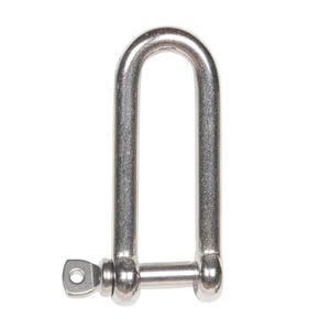 Taskmaster 10mm 316 Stainless Steel Long D Shackle