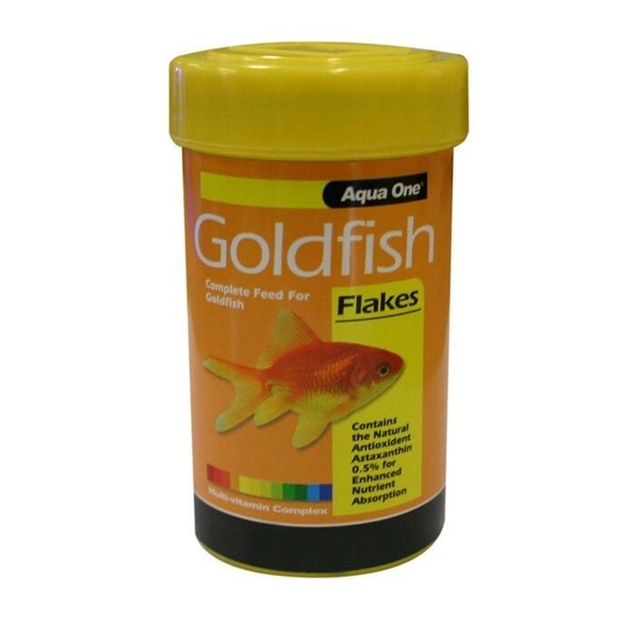 Goldfish Flake Food 52g (Aqua One)