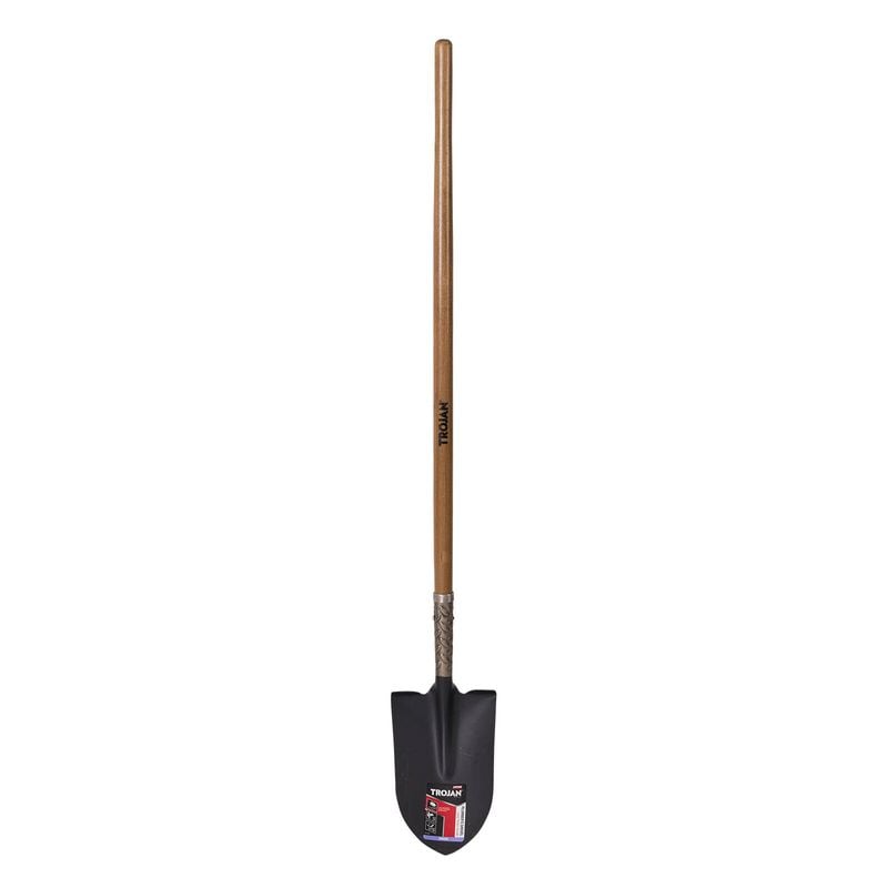 Plumbers Shovel Timber Long Handle
