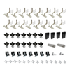 Black Tile Kit 30/35mm for 8 Solar Panels