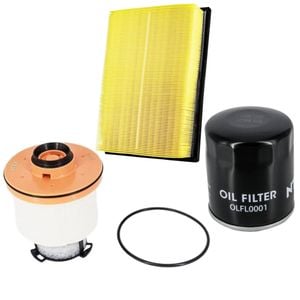 NTK Air, Oil & Fuel Filter for Toyota Hilux GUN112-136 Ute 2015+ 2.4L 2.8L Turbo Diesel