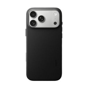 Moft Snap Phone Case MOVAS Vegan Leather iPhone 17 Pro Max Jet Black