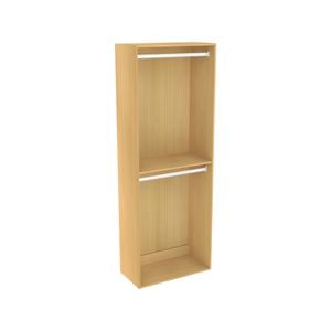 Lugna 2048 x 750 x 380mm Sand Double Hang Robe Insert