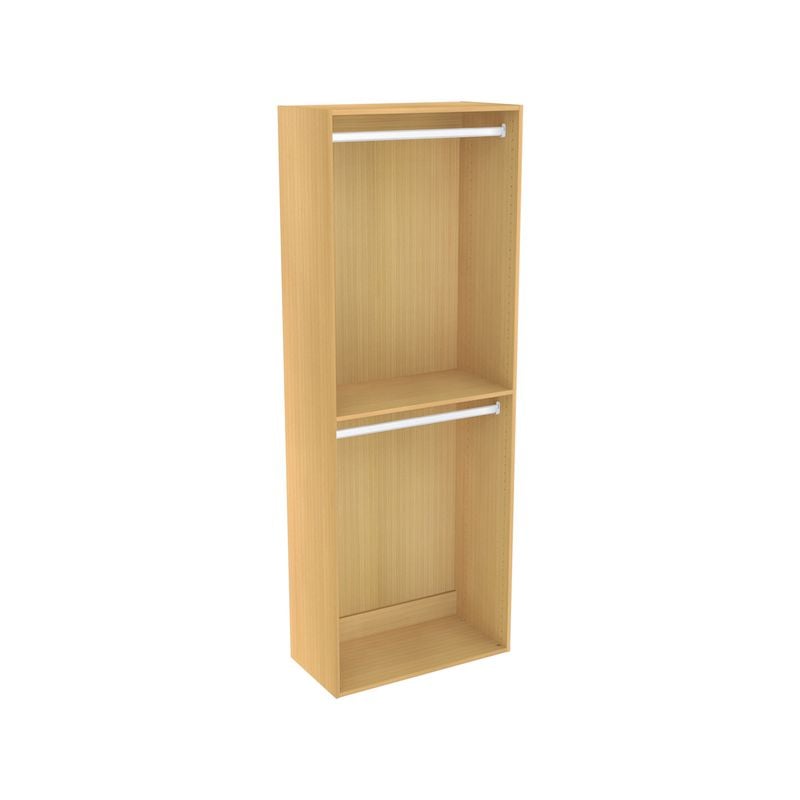 Lugna 2048 x 750 x 380mm Sand Double Hang Robe Insert