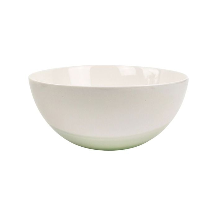 Urban Alora Horizon 22cm Ceramic Bowl Kitchen Dinnerware - White/green