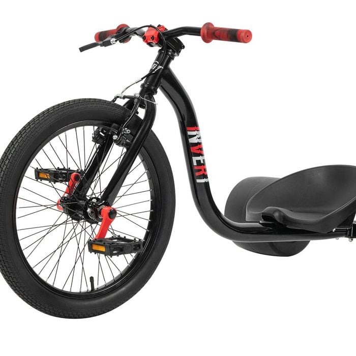 Invert 20" Kids Drift Trike - Big Wheel Slider Black/red