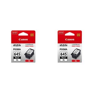 2PK Canon Pixma PG645XL Ink Cartridge 400 Page Yield - Black