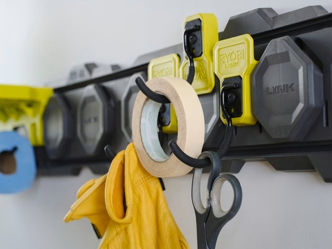 LINK hooks stacked side by side.